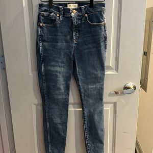 Madewell 10” HR skinny jeans 26P